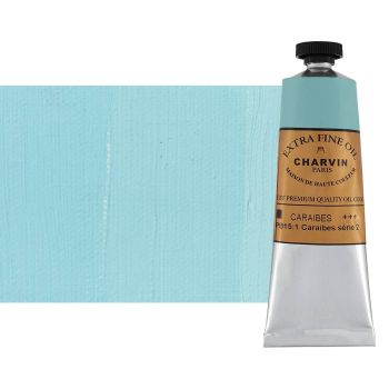 Caribbean Blue 60 ml -Charvin Professional Oil Paint Extra Fine