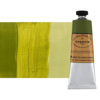 Celadon Green Deep 60 ml - Charvin Professional Oil Paint Extra Fine