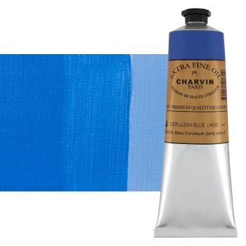 Cerulean Blue Hue 150 ml - Charvin Professional Oil Paint Extra Fine