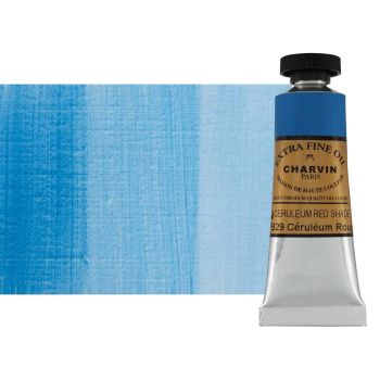 Cerulean Blue Red Shade 20 ml - Charvin Professional Oil Paint Extra Fine