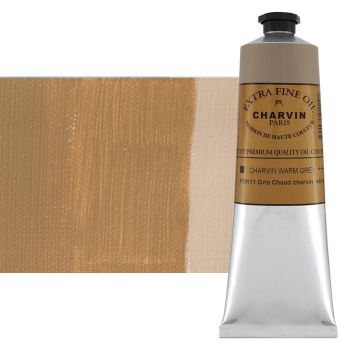 Charvin Warm Grey 150 ml - Charvin Professional Oil Paint Extra Fine