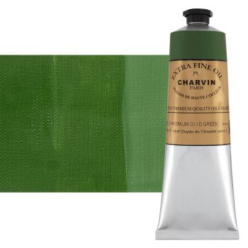Chrome Oxide Green 150 ml - Charvin Professional Oil Paint Extra Fine 