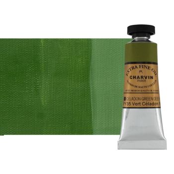 Chrome Oxide Green Charvin Professional Oil Paint Extra Fine 20 ml 