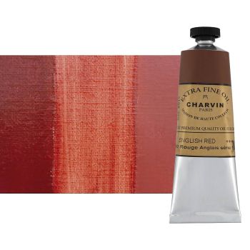 English Red 60 ml - Charvin Professional Oil Paint Extra Fine