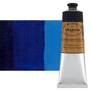 French Blue 150 ml - Charvin Professional Oil Paint Extra Fine 