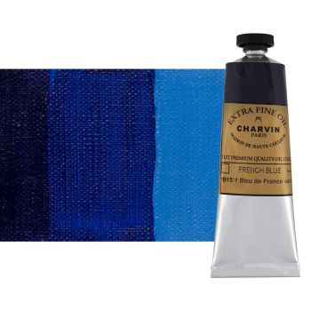 French Blue 60 ml - Charvin Professional Oil Paint Extra Fine