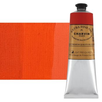 French Red Light 150 ml - Charvin Professional Oil Paint Extra Fine