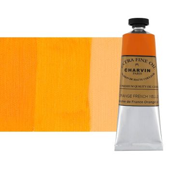 French Yellow Orange 60 ml - Charvin Professional Oil Paint Extra Fine