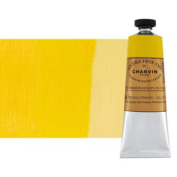 French Yellow Primary 60 ml - Charvin Professional Oil Paint Extra Fine