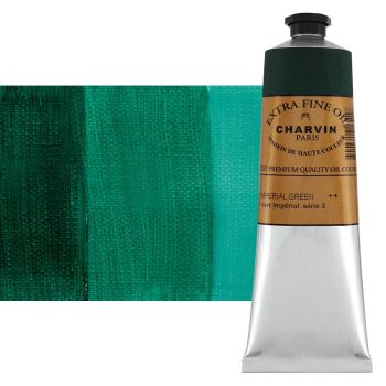 Imperial Green 150 ml - Charvin Professional Oil Paint Extra Fine 