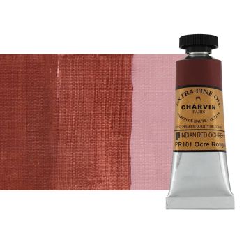 Indian Red Ochre 20 ml - Charvin Professional Oil Paint Extra Fine