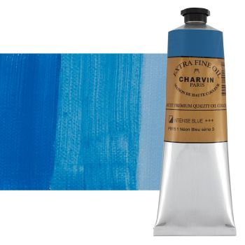 Intense Blue 150 ml - Charvin Professional Oil Paint Extra Fine 
