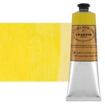 Intense Lemon Yellow 150 ml - Charvin Professional Oil Paint Extra Fine