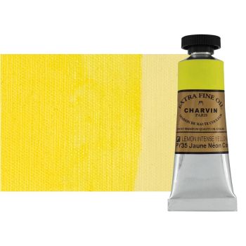 Intense Lemon Yellow 20 ml - Charvin Professional Oil Paint Extra Fine