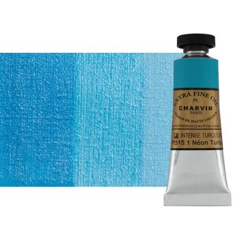 Intense Turquoise 20 ml - Charvin Professional Oil Paint Extra Fine