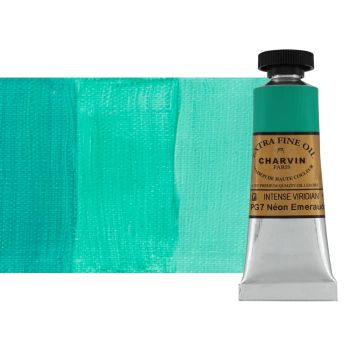 Intense 20 ml - Viridian Charvin Professional Oil Paint Extra Fine
