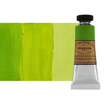 Meadow Green 20 ml - Charvin Professional Oil Paint Extra Fine