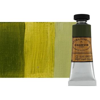 Olive Green 20 ml - Charvin Professional Oil Paint Extra Fine
