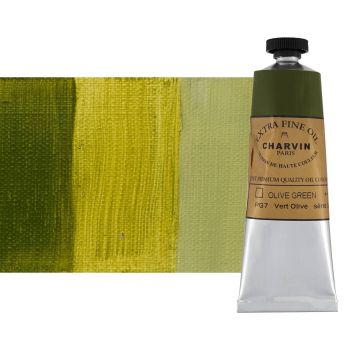 Olive Green 60 ml - Charvin Professional Oil Paint Extra Fine