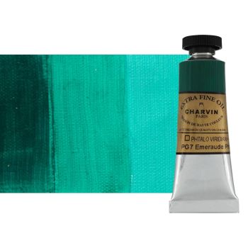 Phthalo Viridian 20 ml - Charvin Professional Oil Paint Extra Fine