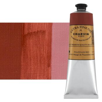 Pouzzoles Red 150 ml - Charvin Professional Oil Paint Extra Fine