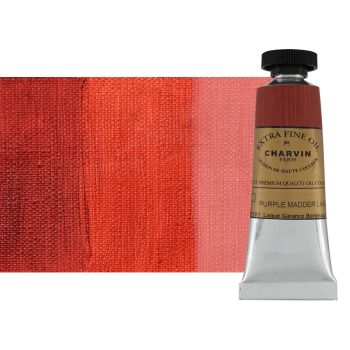 Purple Madder Lake 20 ml - Charvin Professional Oil Paint Extra Fine