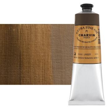 Raw Umber 150 ml - Charvin Professional Oil Paint Extra Fine