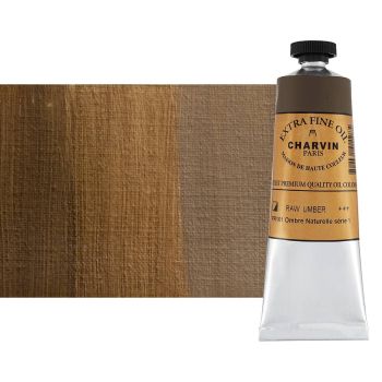 Raw Umber 60 ml - Charvin Professional Oil Paint Extra Fine