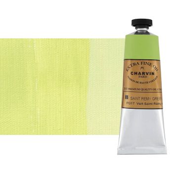Saint Remy Green 60 ml - Charvin Professional Oil Paint Extra Fine