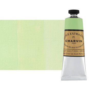 Saint Remy Green Light 60 ml - Charvin Professional Oil Paint Extra Fine