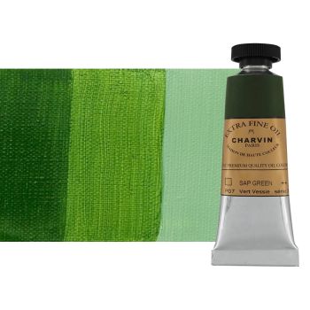 Sap Green 20 ml - Charvin Professional Oil Paint Extra Fine