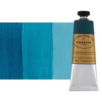 Turquoise Deep Blue 60 ml - Charvin Professional Oil Paint Extra Fine