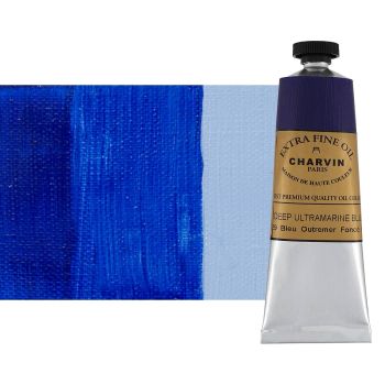 Ultramarine Blue Deep 60 ml - Charvin Professional Oil Paint Extra Fine