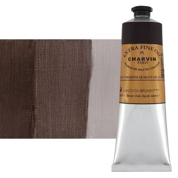 Van Dyck Brown 150 ml - Charvin Professional Oil Paint Extra Fine