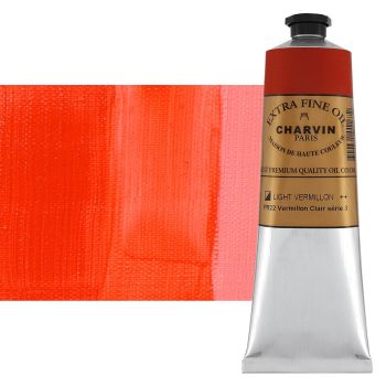 Vermilion Light 150 ml - Charvin Professional Oil Paint Extra Fine