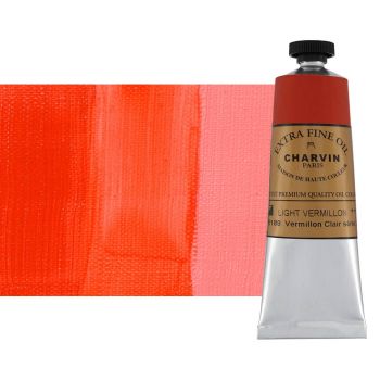 Vermilion Light 60 ml - Charvin Professional Oil Paint Extra Fine