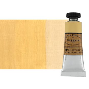 Yellow Ochre Light 20 ml - Charvin Professional Oil Paint Extra Fine