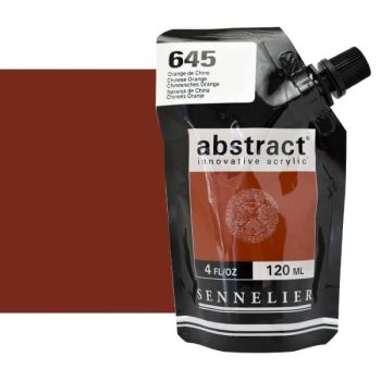 Sennelier Abstract Acrylic Chinese Orange 120 ml 