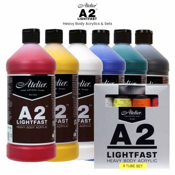 Chroma A2 Lightfast Heavy Body Acrylics & Sets