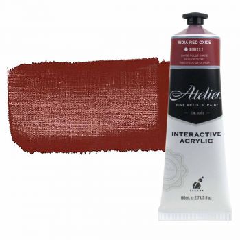Chroma Atelier Interactive Artists Acrylic India Red Oxide 80 ml