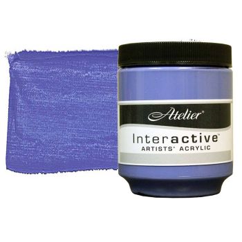 Interactive Professional Acrylic 250 ml Jar - Pacific Blue