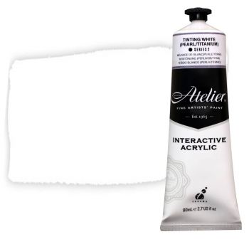 Chroma Atelier Interactive Artists Acrylic Tinting White 80 ml