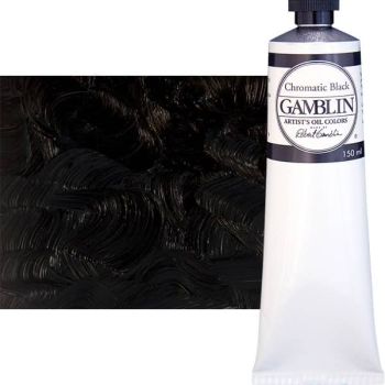 Gamblin Artists Oil - Chromatic Black, 150ml 