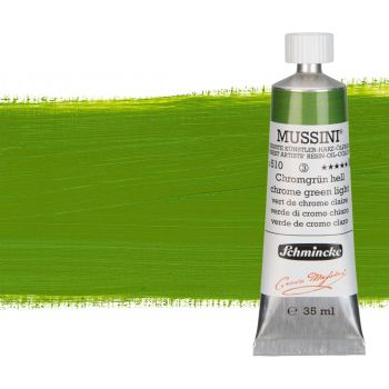 Schmincke Mussini Oil Color 35 ml Tube - Chrome Green Light