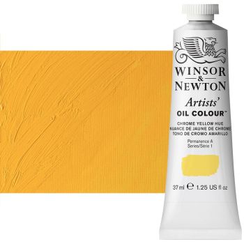 Winsor & Newton Artists' Oil Color 37 ml Tube - Chromium Yellow Hue