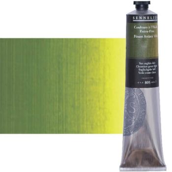 Sennelier Artists' Extra-Fine Oil - Chromium Green Light, 200 ml Tube