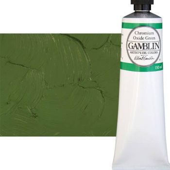 Gamblin Artists Oil - Chromium Oxide Green, 150ml Tube
