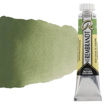 Rembrandt Extra-Fine Watercolor 20 ml Tube - Chromium Oxide Green