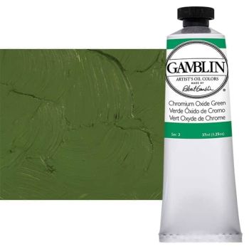 Gamblin Artists Oil - Chromium Oxide Green, 37ml Tube