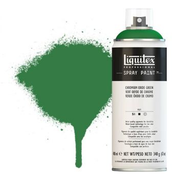 Liquitex Professional Spray Paint 400ml Can - Chromium Oxide Green